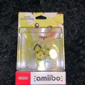 Super Smash Bros Amiibo Pichu